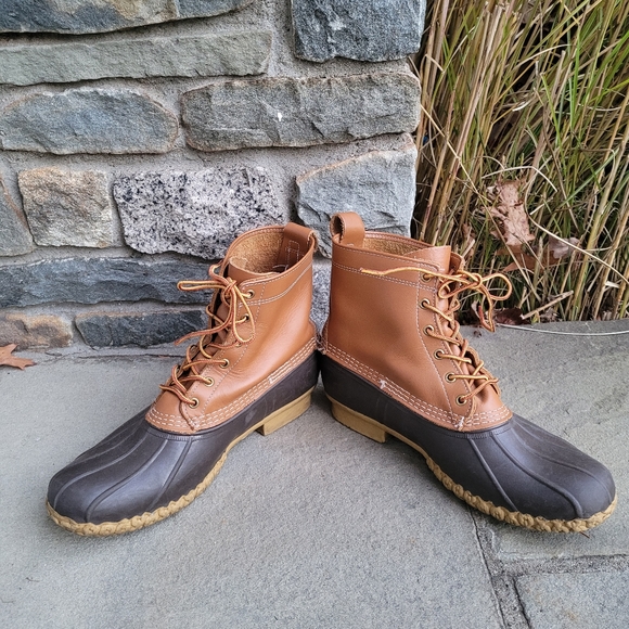 L.L.Bean thinsulate lined duck boots - Picture 10 of 14